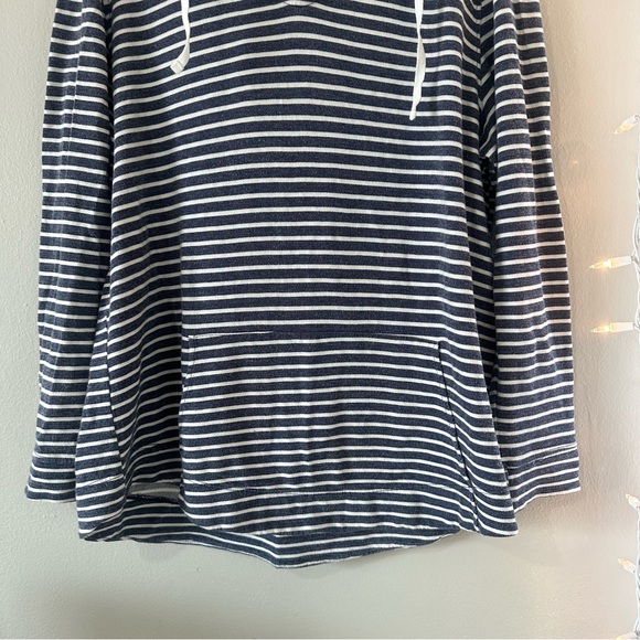 Fresh Produce Seafarer Striped Pullover Hooded Sweater Large - Picture 3 of 7